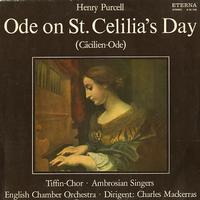 Ambrosian Singers, Mackerras, English Chamber Orchestra - Purcell: Ode on St. Celilia's Day -  Preowned Vinyl Record