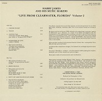 Harry James - Live From Clearwater, Florida Vol.2 -  Preowned Vinyl Record