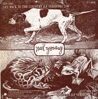 Neil Young - Get Back To The Country / Misfits -  Preowned Vinyl Record