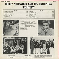 Bobby Sherwood - Politely -  Preowned Vinyl Record