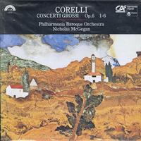 Corelli, Nicholas McGegan, Philharmonia Baroque Orchestra - Concerto Grossi Op.6 1-6 -  Preowned Vinyl Record