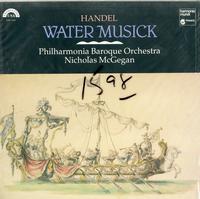 Nicholas McGegan/Philharmonia Baroque Orchestra - Handel: Water Musick -  Preowned Vinyl Record