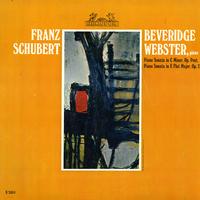 Beveridge Webster - Schubert: Piano Sonatas -  Preowned Vinyl Record