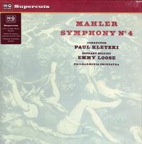 Paul Kletzki, Emmy Loose, Philharmonia Orchestra - Mahler: Symphony No 4 -  Preowned Vinyl Record