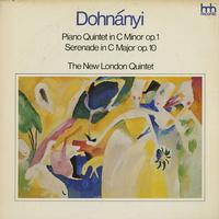The New London Quintet - Dohnanyi: Piano Quintet in C minor etc.