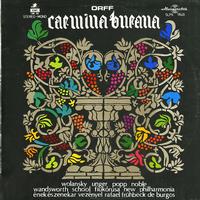 Wolansky, Unger, Popp - Orff: Carmina Burana -  Preowned Vinyl Record