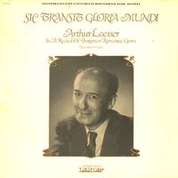 Arthur Loesser - Sic Transit Gloria Mundi