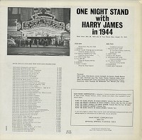 Harry James - One Night Stand With Harry James In 1944
