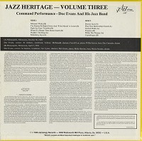 Doc Evans - Jazz Heritage Volume 3 Command Performance
