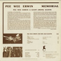 Pee Wee Erwin - Memorial