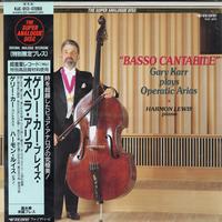 Gary Karr With Harmon Lewis - Basso Cantabile -  Preowned Vinyl Record