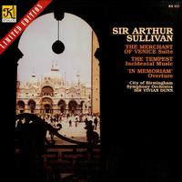 Dunn, City of Birmingham Sym. Orch. - Sir Arthur Sullivan: The Merchant of Venice Suite, The Tempest Incidental Music, 'In Memoriam' Overture -  Preowned Vinyl Record