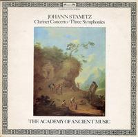 The Academy of Ancient Music-Stamitz: Clarinet Concerto, Three Symphonies