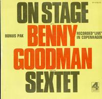 Benny Goodman Sextet - On Stage -  Preowned Vinyl Record