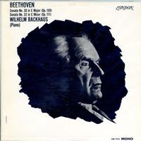 Wilhelm Backhaus-Beethoven: Sonata No. 30 In E Major