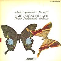 Munchinger, Vienna Philharmonic Orchestra - Schubert: Symphony Nos. 4 & 5 -  Preowned Vinyl Record
