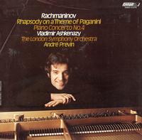 Ashkenazy, Previn, London Symphony Orchestra-Rachmaninov: Rhapsody on a Theme of Paganini