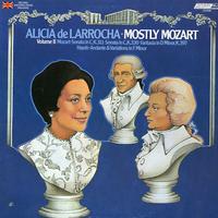 Alicia de Larrocha - Mostly Mozart Volume II -  Preowned Vinyl Record