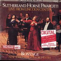 Sutherland, Horne, Pavarotti, Bonynge, New York City Opera Orchestra-Live From Lincoln Center