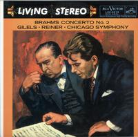 Gilels, Reiner, Chicago Symphony Orchestra - Brahms: Piano Concerto No. 2 -  Preowned Vinyl Record