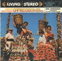 Kiril Kondrashin - Tchaikovsky: Capriccio Italien/ Rimsky-Korsakov: Capriccio Espagnol -  Preowned Vinyl Record