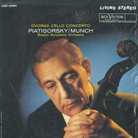 Piatigorsky, Munch, Boston Symphony Orchestra - Dvorak: Cello Concerto in B minor -  Preowned Vinyl Record