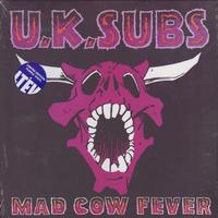 UK Subs - Mad Cow Fever -  Preowned Vinyl Record