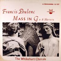 The Whikehart Chorale - Poulenc: Mass in G etc. -  Preowned Vinyl Record