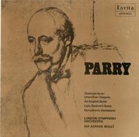 Boult, London Symphony Orchestra - Parry: Overture to an Unwritten Tragedy -  Preowned Vinyl Record