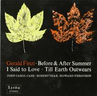 Case, Tear, Ferguson - Finzi: Before & After Summer, etc. -  Preowned Vinyl Record