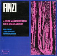 Jenkins, Case, Ferguson - Finzi: A Young Man's Exhortation -  Preowned Vinyl Record