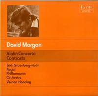 Gruenberg, Handley, RPO - Morgan: Violin Concerto - Contrasts -  Preowned Vinyl Record