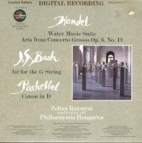 Rozsnyai, Philharmonia Hungarica - Handel: The Water Music Suite etc. -  Preowned Vinyl Record