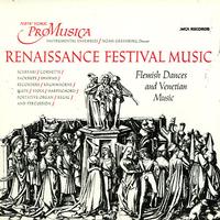 New York Pro Musica - Renaissance Festival Music -  Preowned Vinyl Record