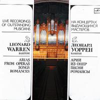 Leonard Warren - Arias from Operas, Songs and Romances
