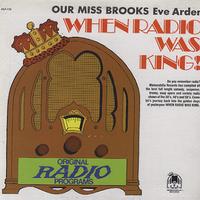 Original Radio Broadcast - Our Miss Brooks When Radio Was King! -  Preowned Vinyl Record