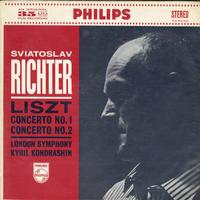 Sviatoslav Richter, Liszt, London Symphony, Kyril Kondrashin - Concerto No.1 / Concerto No.2 -  Preowned Vinyl Record