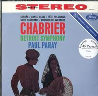 Paul Paray/Detroit Symphony Orchestra - Paray Conducts The Music Of Chabrier