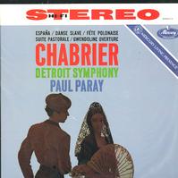 Paul Paray/Detroit Symphony Orchestra - Chabrier: Espana etc.