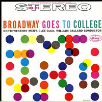 Northwestern Men's Glee Club - Broadway Goes To College/m - - -  Preowned Vinyl Record