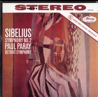 Paul Paray & Detroit Symphony - Sibelius, Symphony No. 2 -  Preowned Vinyl Record