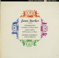 Starker, Dorati, LSO - Tchaikovsky: Variations On A Rococo Theme etc. -  Preowned Vinyl Record