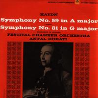 Antal Dorati - Haydn:Symphony 59, 81