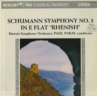 Paul Paray/Detroit Symphony Orchestra - Schumann: Symphony No. 3