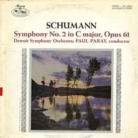 Paul Paray/Detroit Symphony Orchestra - Schumann: Symphony No. 2