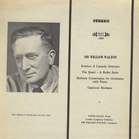Katin, Walton, London Symphony Orchestra - Walton: Scapino, A Comedy Overture -  Preowned Vinyl Record