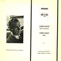 Jouineau, Girls' Choir of the ORTF - Jolivet: Suite Liturgique etc. -  Preowned Vinyl Record