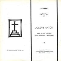 Koch, Berlin Radio Choir and Symphony Orchestra - Haydn: Mass No. 9 in D minor