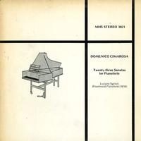 Luciano Sgrizzi - Cimarosa: Twenty-three Sonatas for Pianoforte -  Preowned Vinyl Record