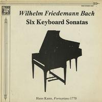 Hans Kann - W.F.Bach: Six Keyboard Sonatas -  Preowned Vinyl Record